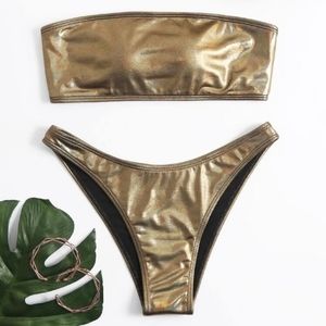 Gold Women's Bikini